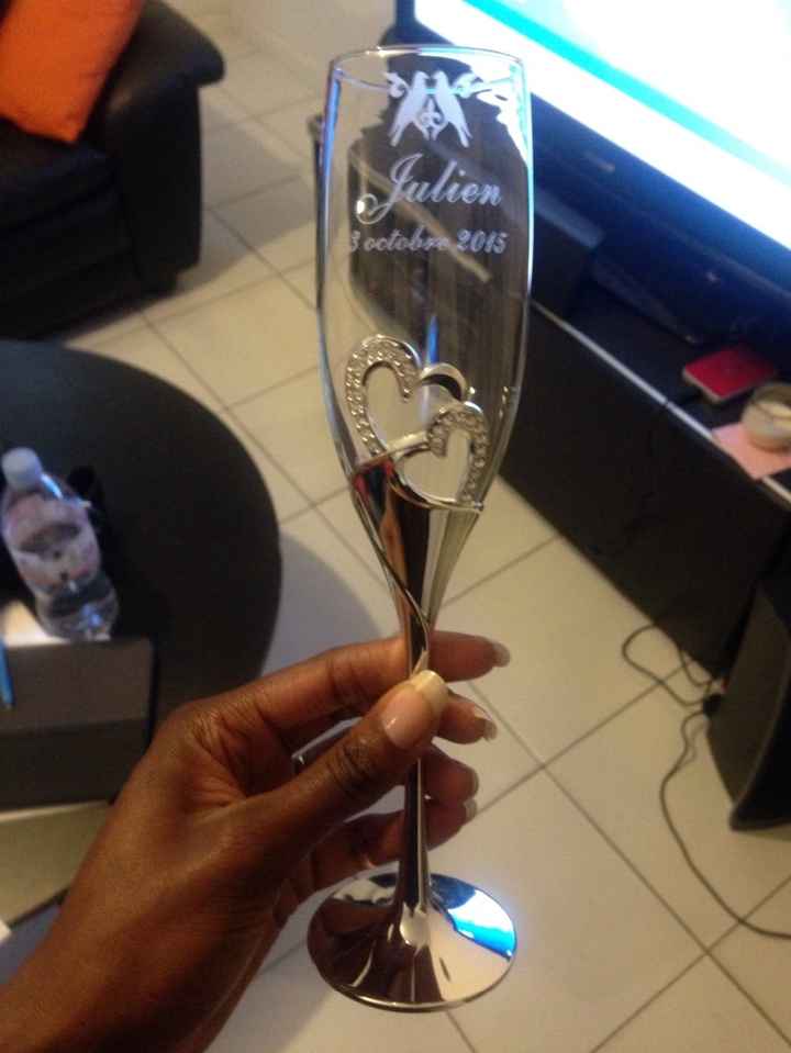 Nos coupes de champ' personnalisées ;-)