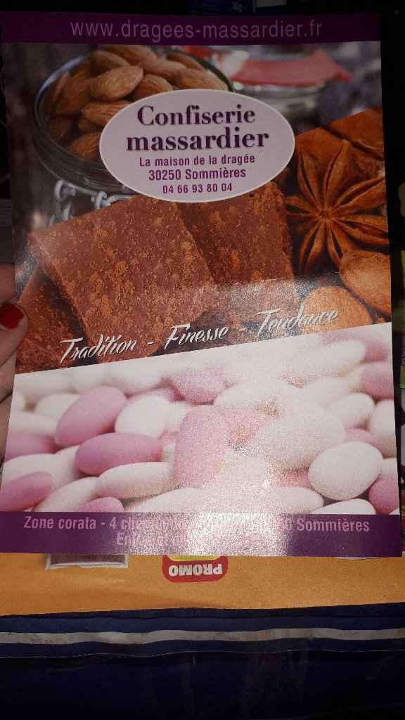 Dragée et son contenu - 3