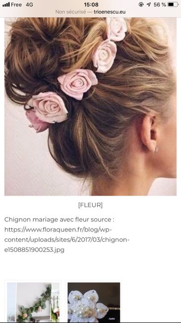 Coiffure mariage - 1