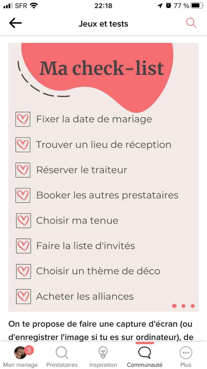 BONUS : Une check-list à cocher ✅ - 1