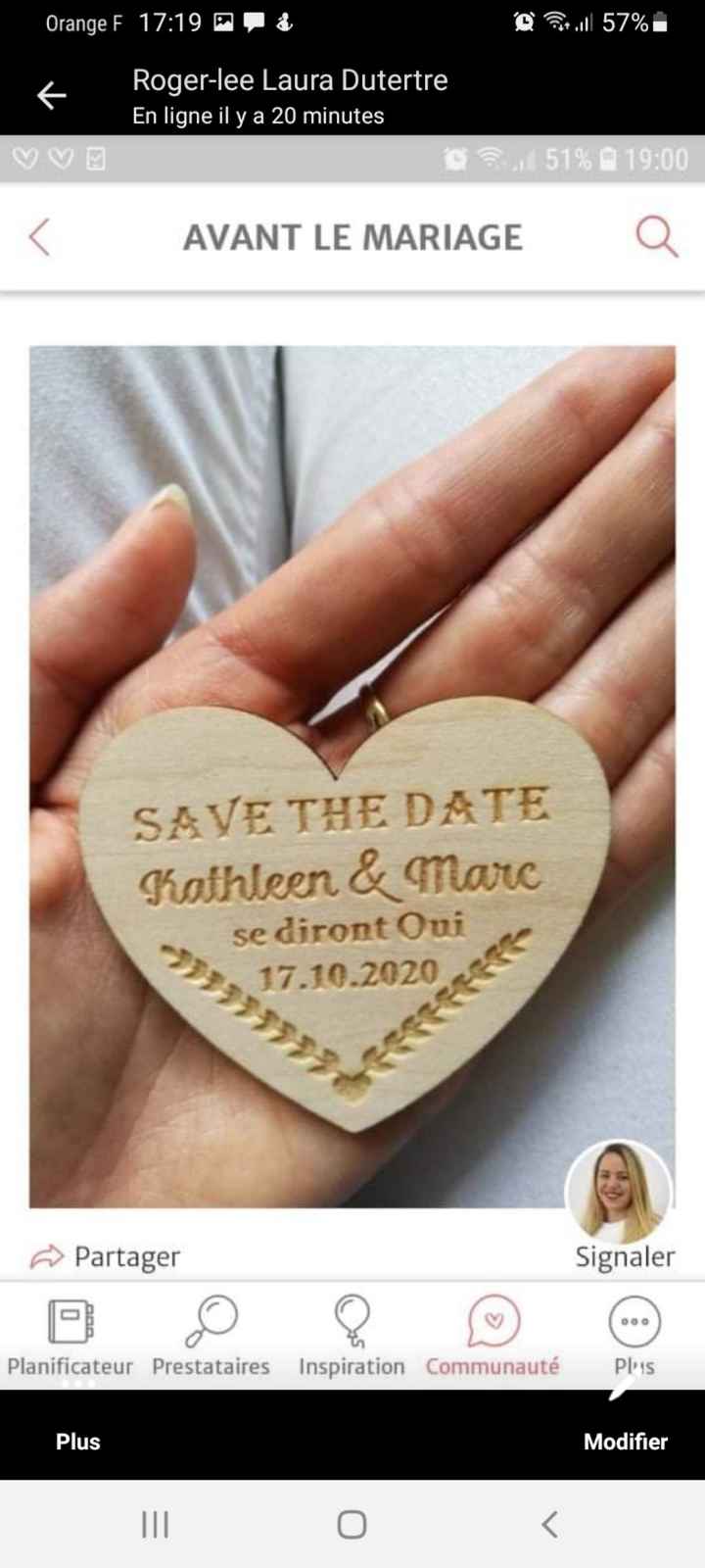 Faire part uniquement ou save the date + faire part. - 1