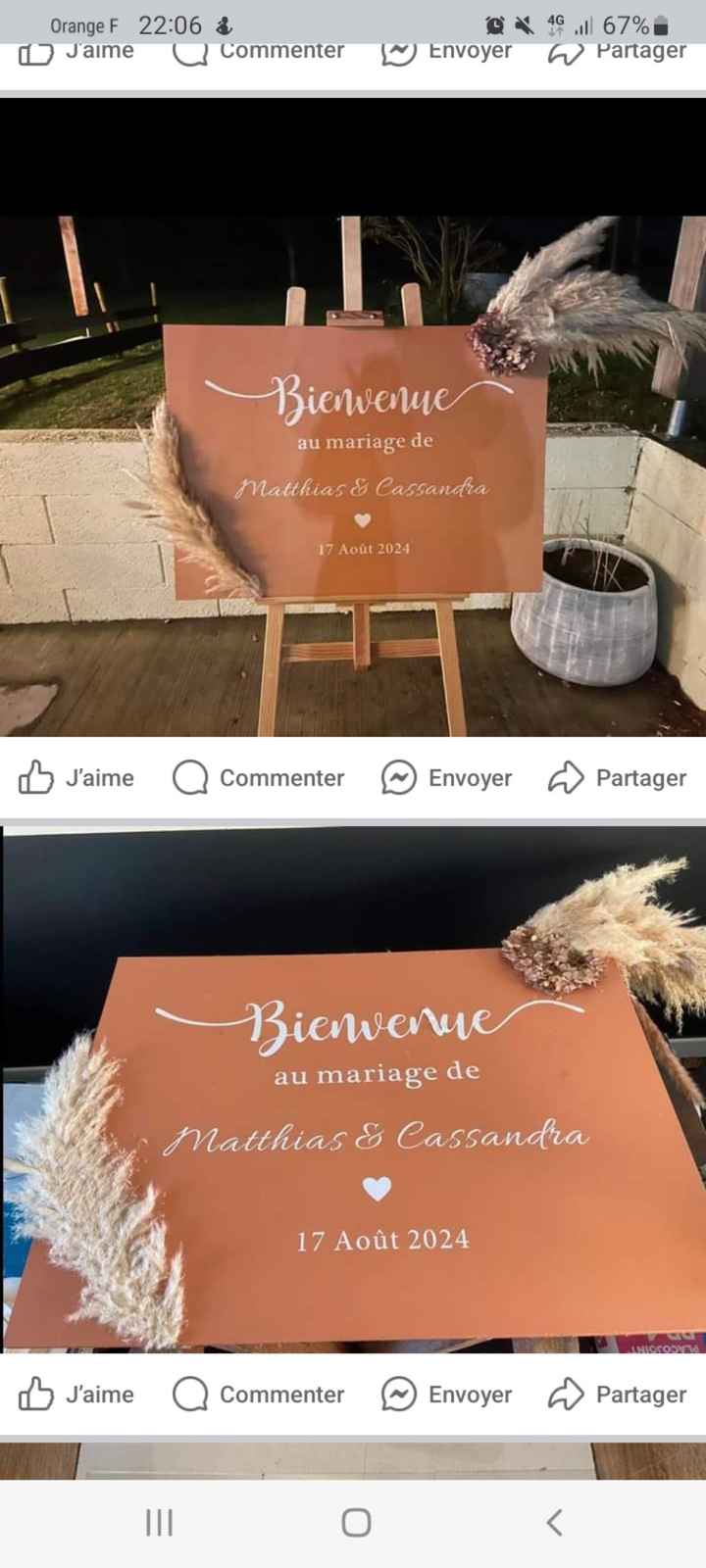 Panneau de bienvenue - 1