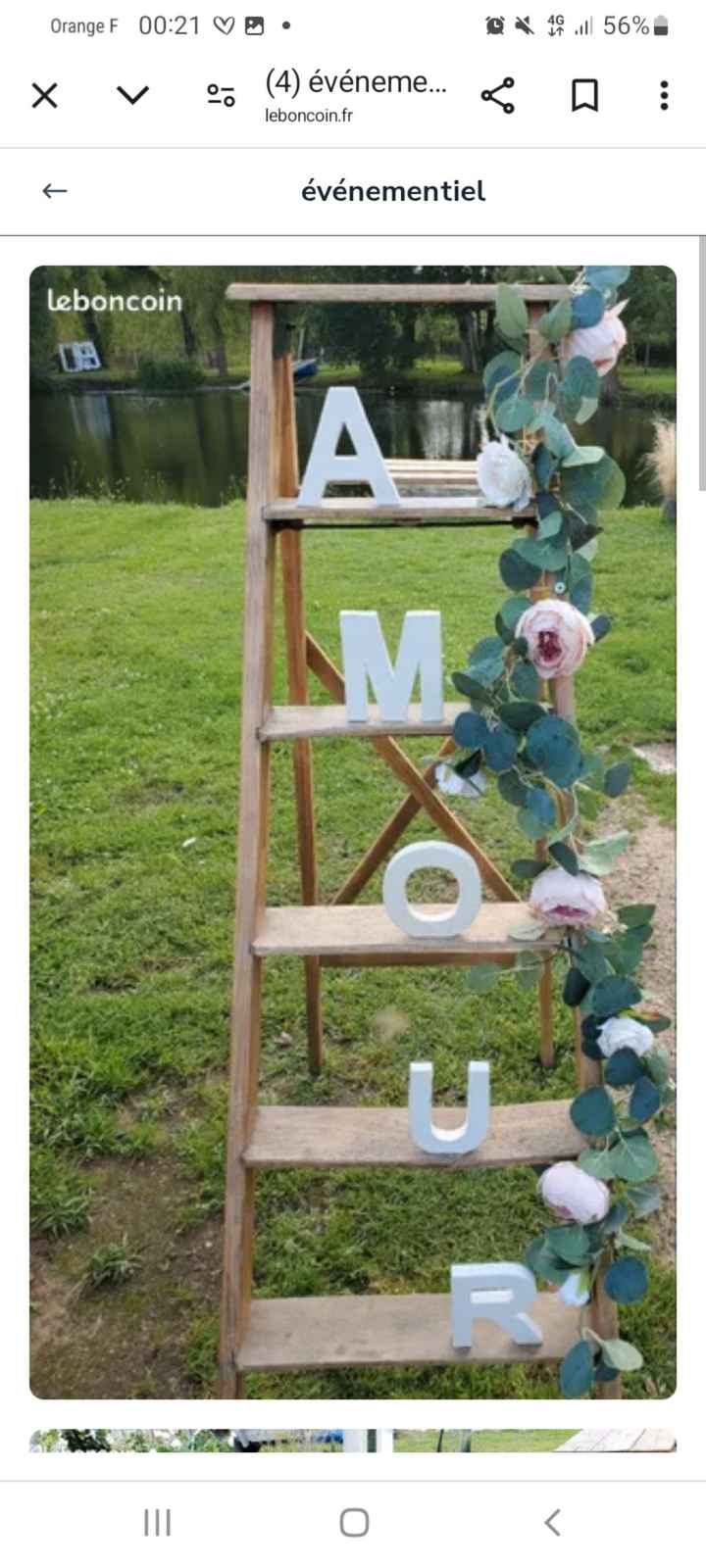 Escabeau décoratif - 1