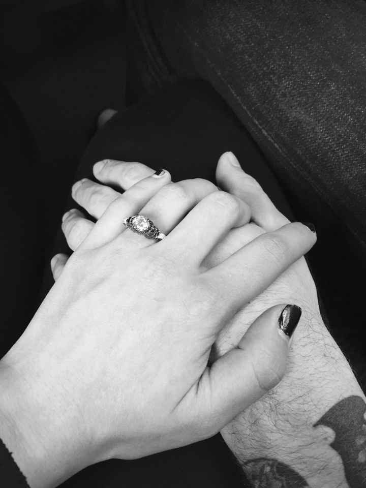 Et vous à quoi ressemble votre bague de fiançailles ? - 1