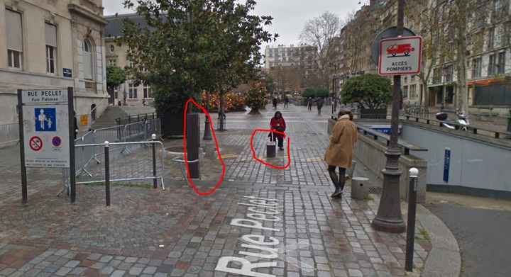 Accès mairie 15ème
