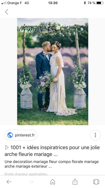 Qui a des plans pour faire une arche de mariage cérémonie Laïque? 5
