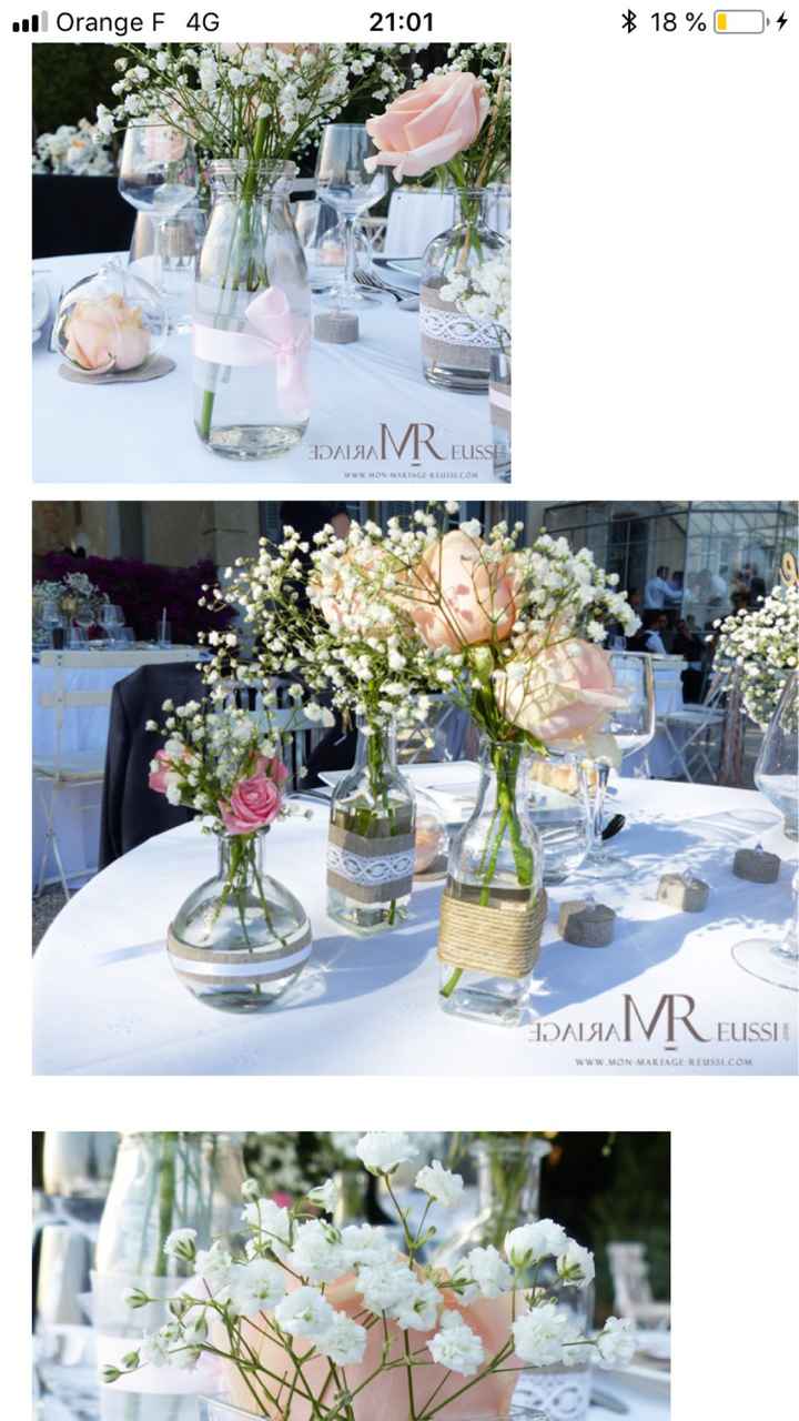 Essai déco table thème champêtre - 1