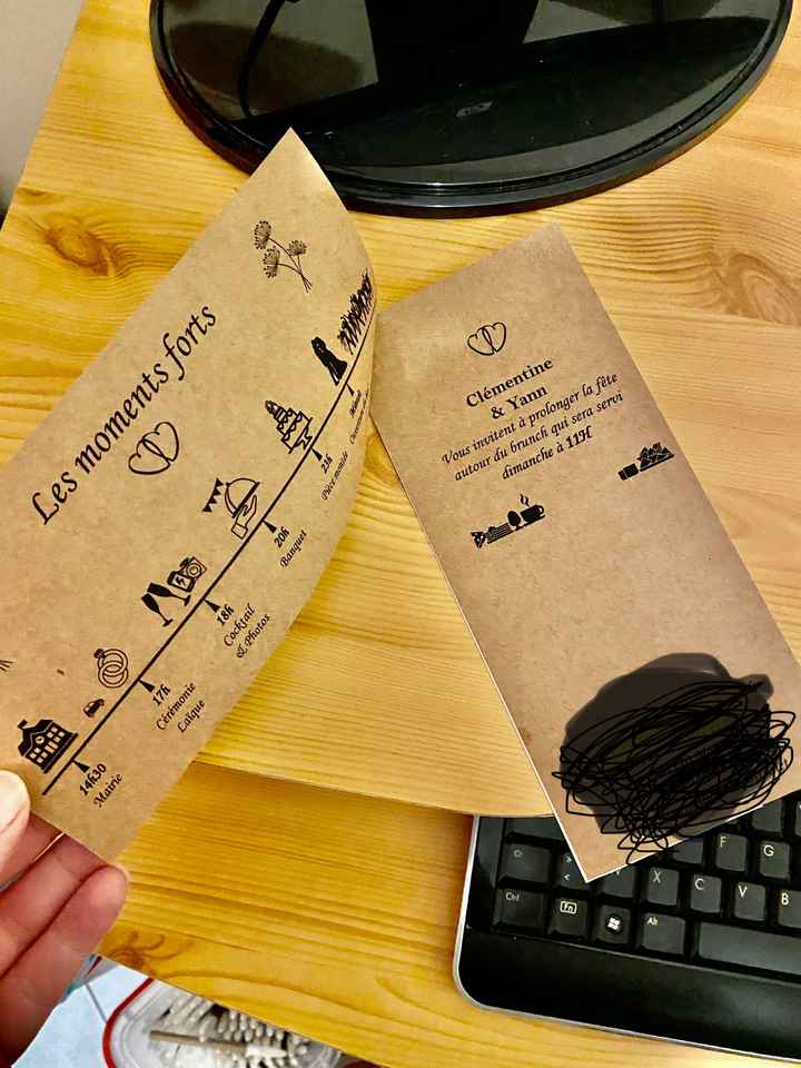 Faire part terminé - 1