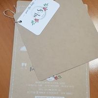 Montage du faire-part arrière