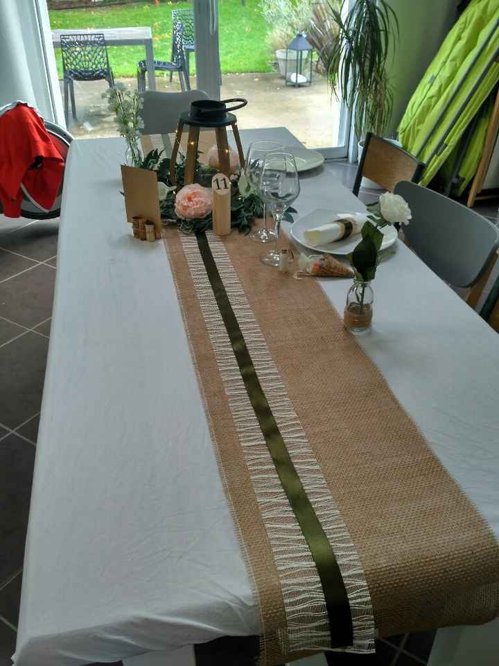 La déco de nos tables invités.... - 1