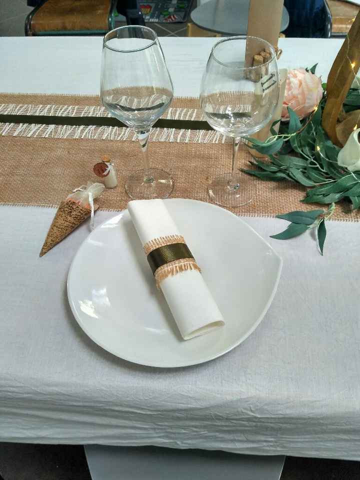 La déco de nos tables invités.... - 2