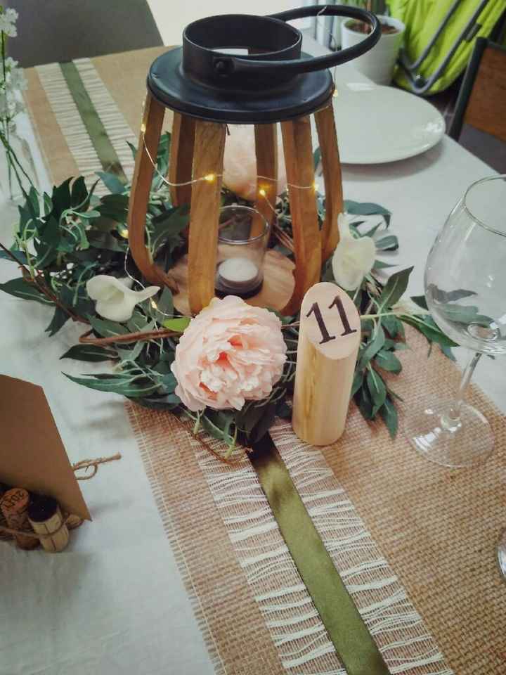 La déco de nos tables invités.... - 5