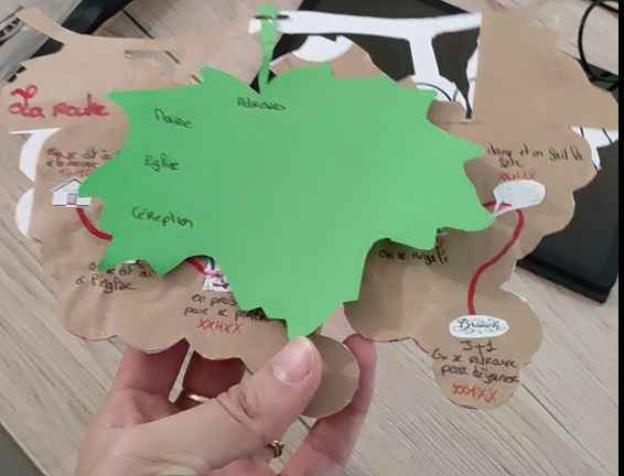 Idée de faire-part fait main sur le thème du vin - 5