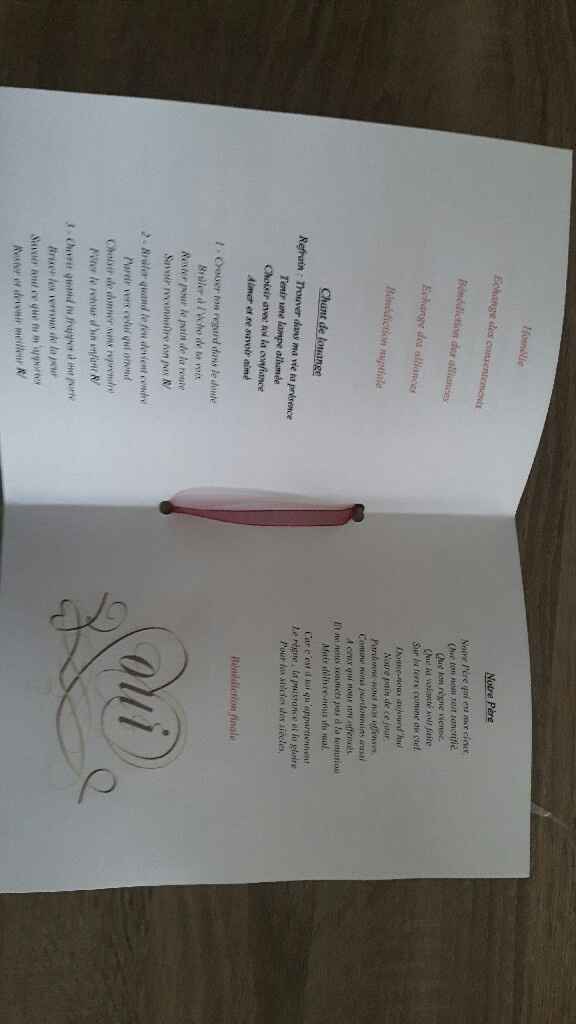 Livret de messe diy - 3