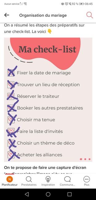 BONUS : Une check-list à cocher ✅ - 1