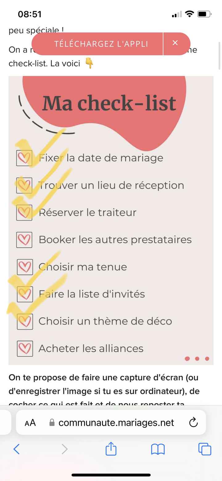BONUS : Une check-list à cocher ✅ - 1