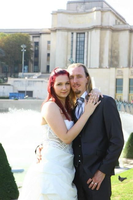 Nous lors de notre mariage Civil