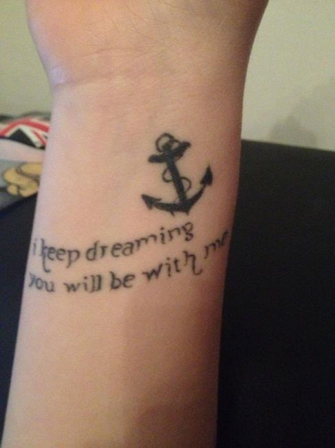 Tattoo sur le poignet