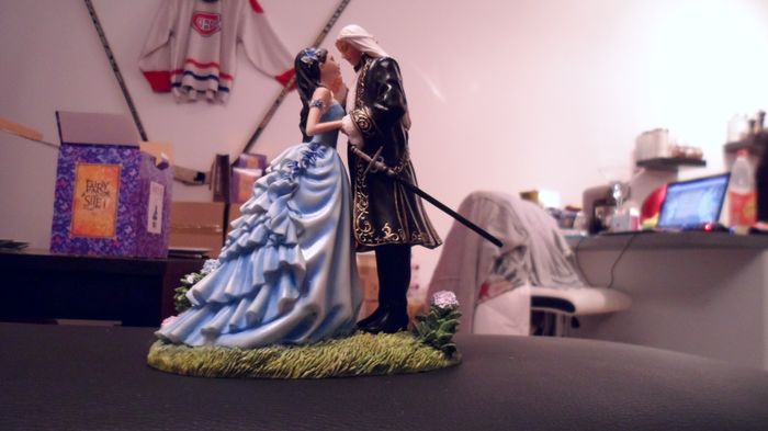 Figurine pour notre gâteau