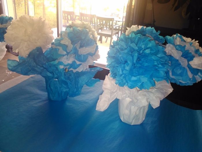 Pompons pour déco table enfants 2