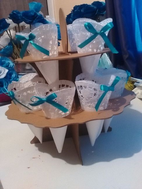 Présentoir pour mes cornets à bonbons 2
