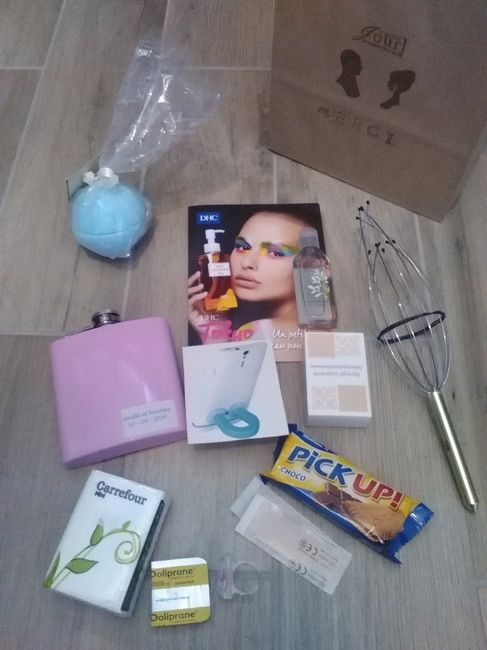 Pochettes cadeaux Témoin 3