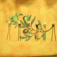 Coussin d'alliances et bijoux pour le mariage  - 5