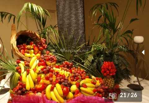 cascade de fruit