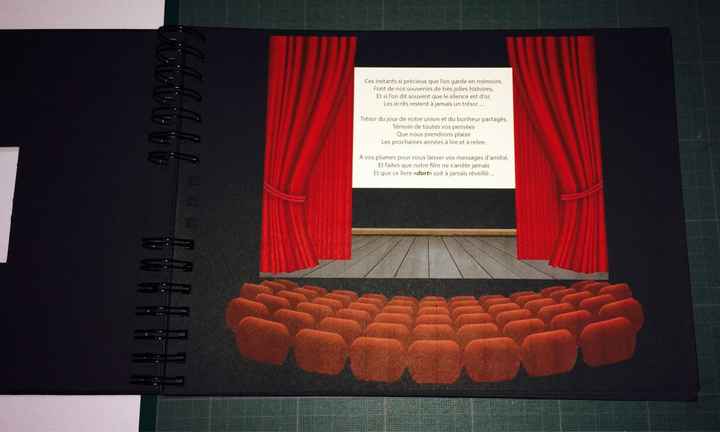 Livre d'or thème cinema - 1