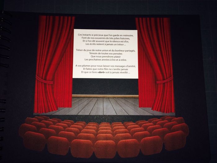 Livre d'or thème cinema - 2