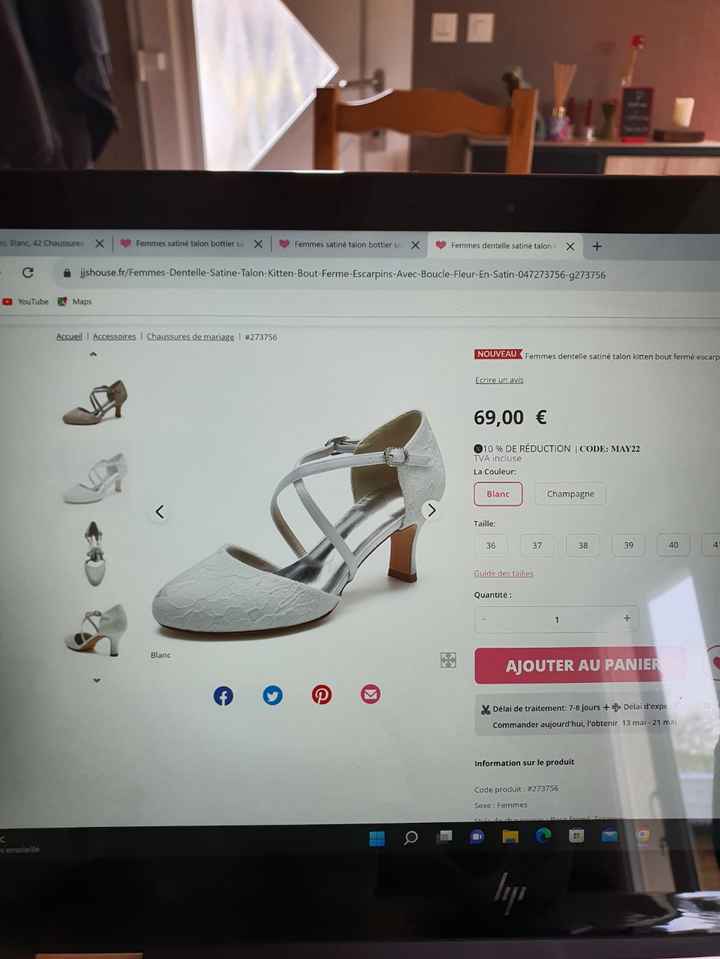 Dis-nous si tu as déjà trouvé tes chaussures de mariée ! - 1