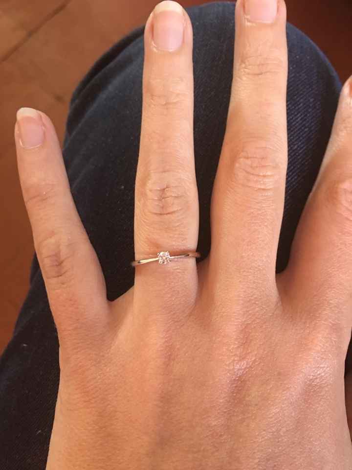 Ma bague de fillancialle enfin arrivée - 1