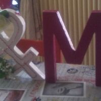 mes lettres en 3D