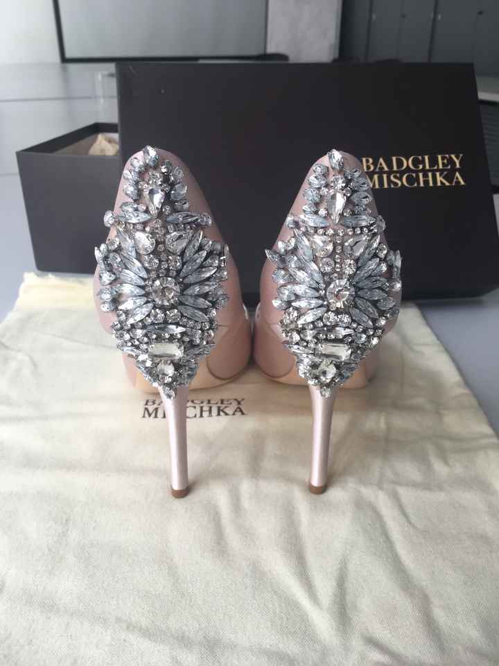 Chaussures roses Badgley Mischka - 2