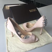 Chaussures roses Badgley Mischka - 1