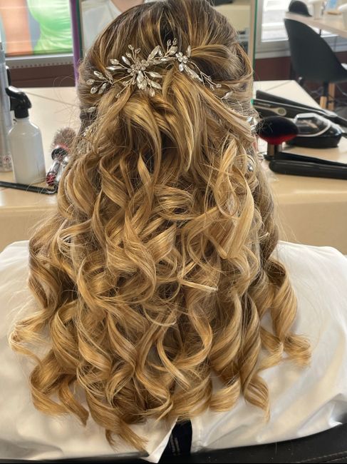 Journée essai maquillage et coiffure ☺️ 1
