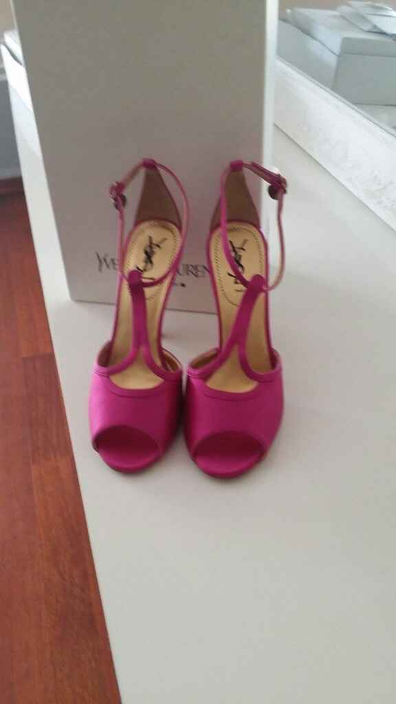 Chaussures fuchsias - 1