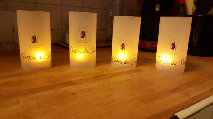 Photophore papier calque - 2