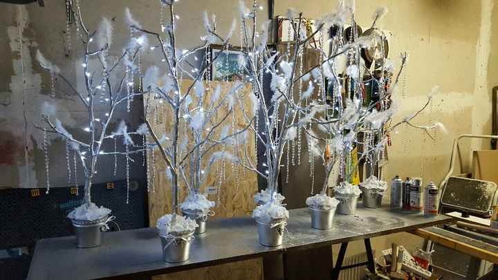 Diy arbres centre de table suite et fin :) - 9