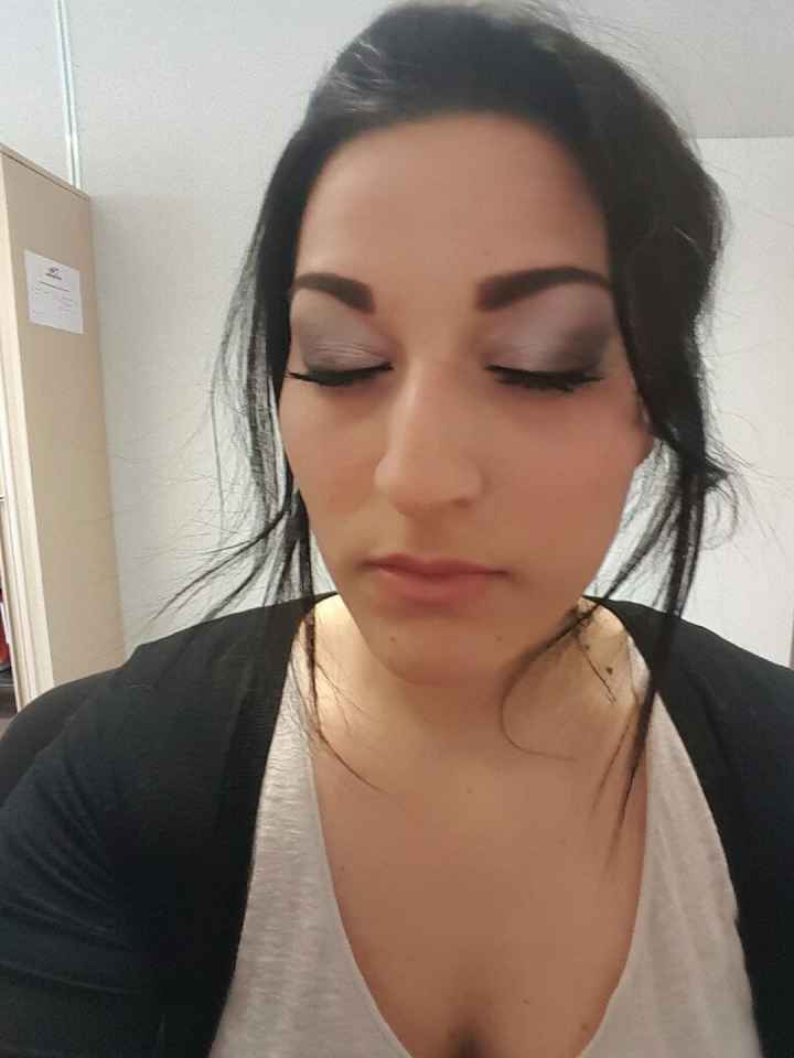 Essai maquillage toute seule - 2