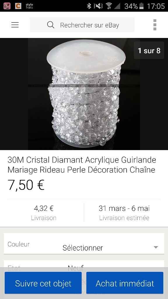 Diy arbres centre de table suite et fin :) - 1