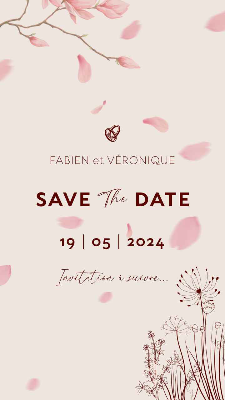 Save the or not save the date ? - 1