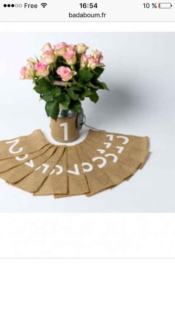 Numéros ou noms de tables ? - 1