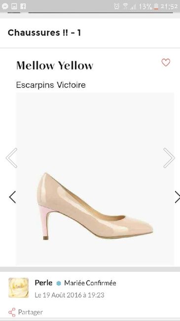 Comment seront vos chaussures ? - 1