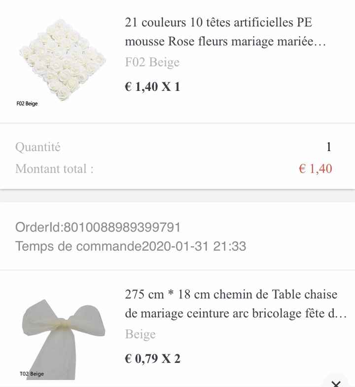 Commande chez aliexpress Et bla bla - 2