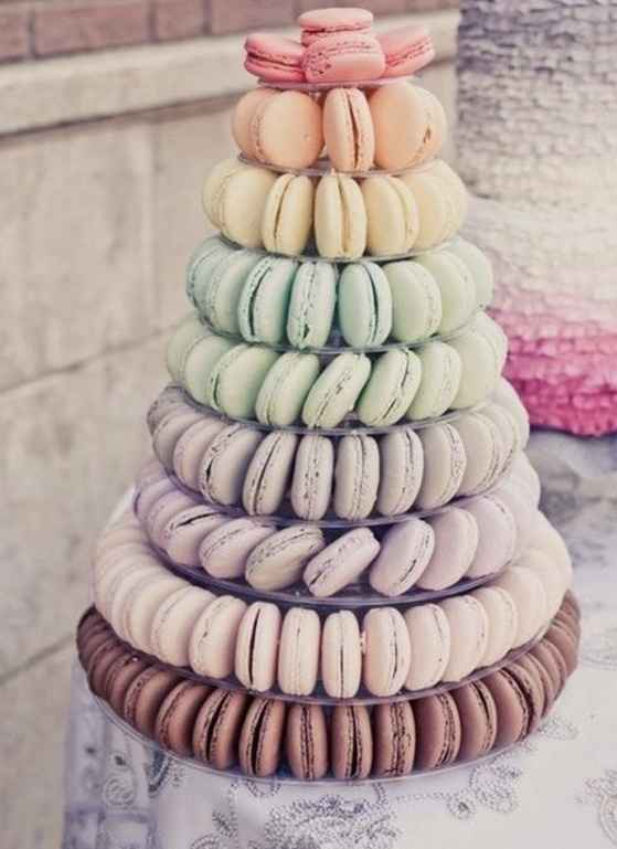 Pièce montée macaron « maison » - 1