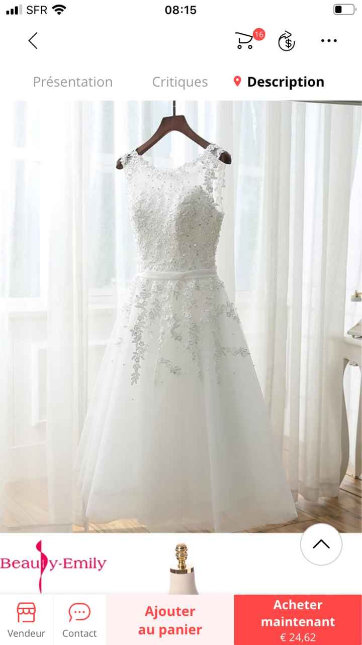 Besoin conseil robe mairie ! - 1