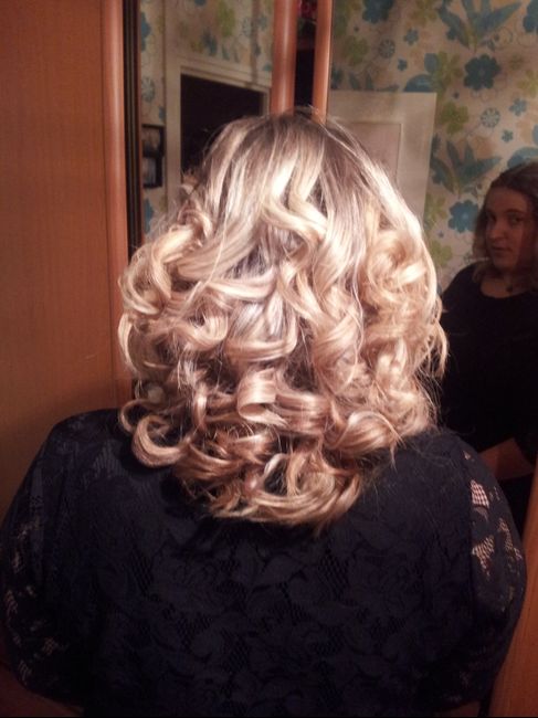 Premier essai coiffure  - 1