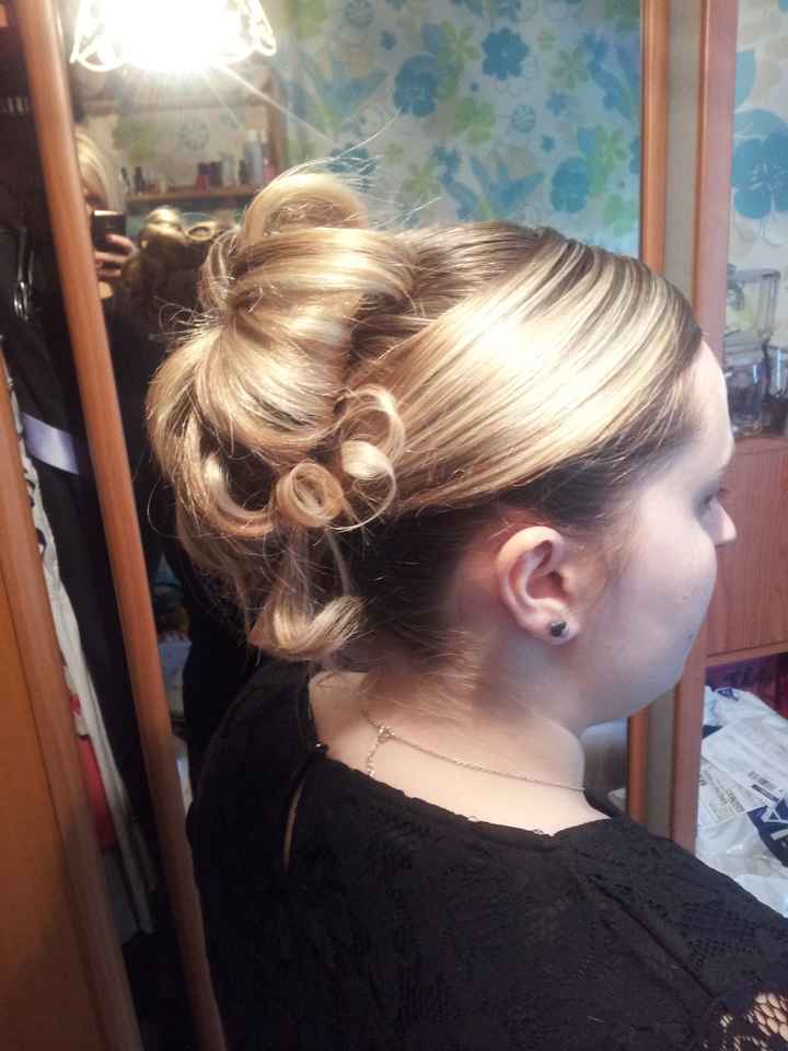 Premier essai coiffure  - 1