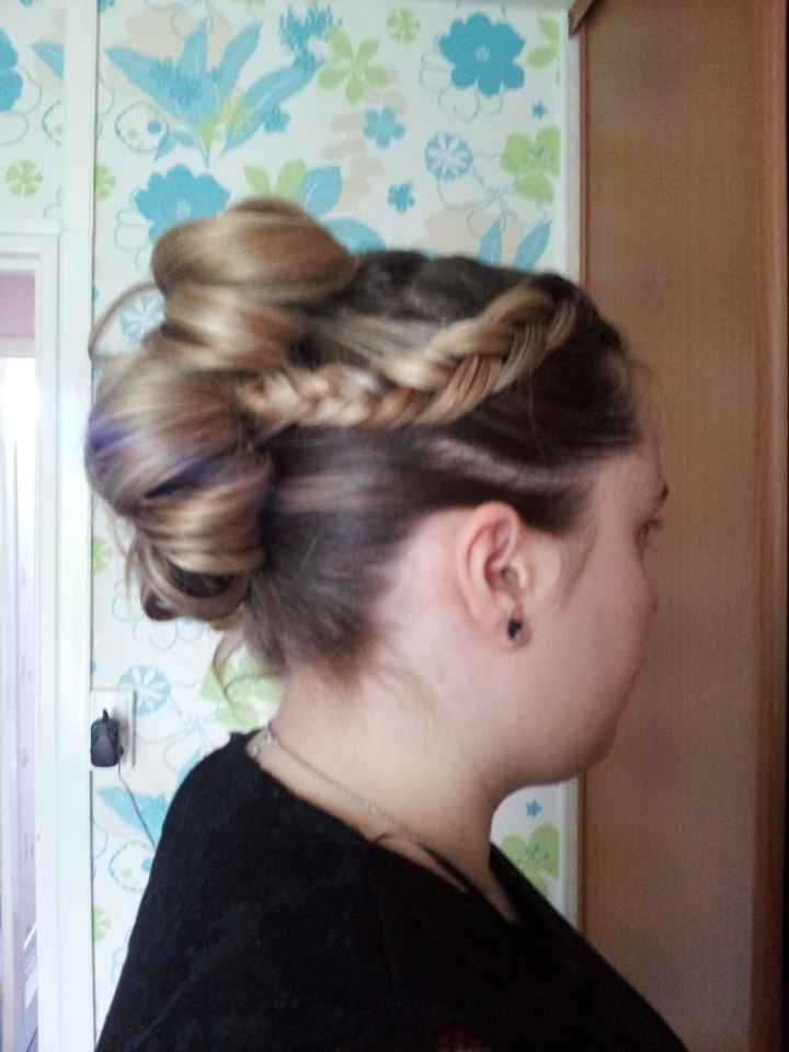 Premier essai coiffure  - 1